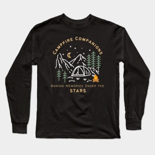 Camping Buddies - Campfire Companions: Making Memories Under the Stars Long Sleeve T-Shirt